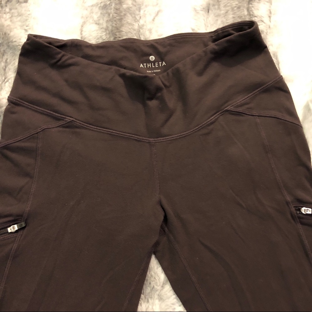 Athleta tights size S flagstone grey